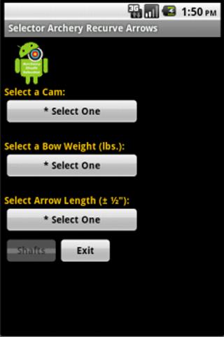 免費下載運動APP|Archery Selector Recurve Arrow app開箱文|APP開箱王