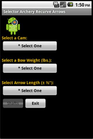 Archery Selector Recurve Arrow