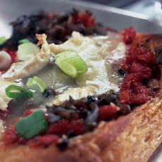 Puff Pastry Pizza Squares with Balsamic Duxelles Recipe