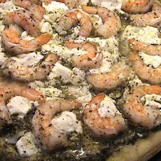Shrimp Pesto Pizza