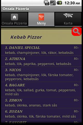 【免費旅遊App】Onsala Pizzeria-APP點子