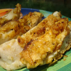 Barbecue Chip Crusted Chicken