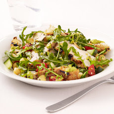 Grilled Chicken Salad With Gazpacho Dressing