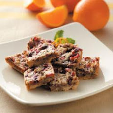 Orange Cranberry Bars