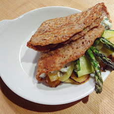 Stuffed Quinoa and Pecan Crêpes