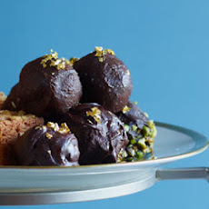 Grand Marnier Pistachio Truffles