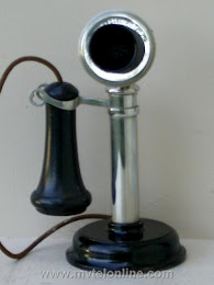 Candlestick Phones - American Electric Nickel 1 Candlestick Telephone 1
