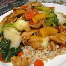 Summer Garden Chicken Stir-Fry