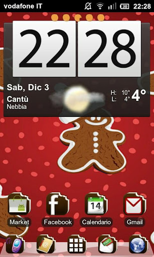 Sweet Christmas GO Launcher EX