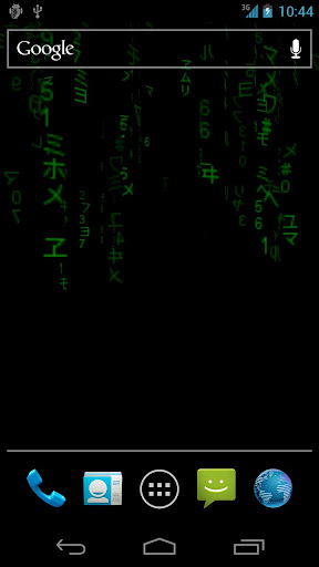 Live Wallpaper - The Matrix 3D