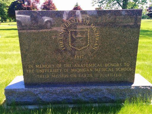 University Of Michigan Anatomical Donor Memorial 