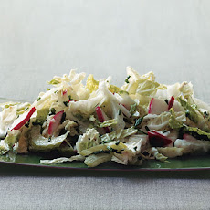 Napa Cabbage Salad with Buttermilk Dressing