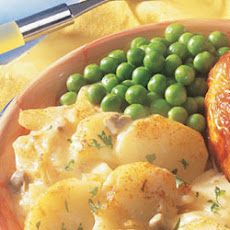 Broccoli Cheese Skillet Potatoes