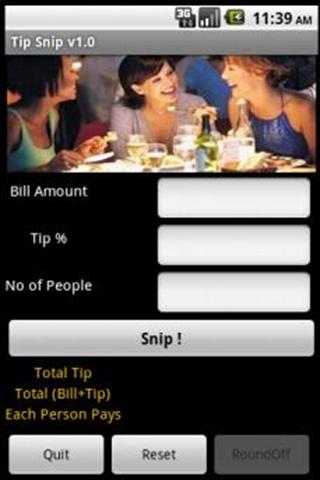 Tip Calculator - Tip Snip