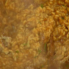 Smoked Beef and Caramelized Onion Risotto
