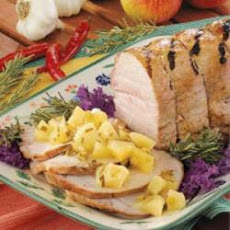 Grilled Rosemary Pork Roast