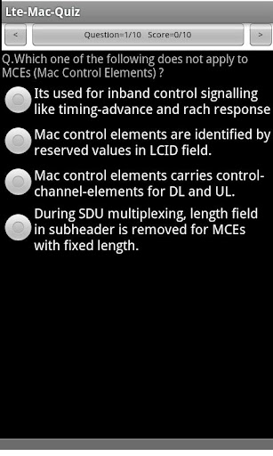 Lte-Mac-Quiz