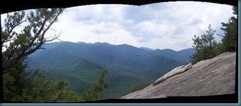 Looking Glass Rock Panorama