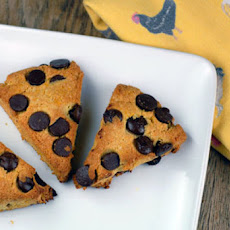 Orange Dark Chocolate Chip Scones