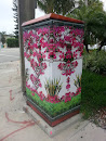 Floral Utility Box