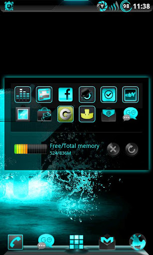 免費下載個人化APP|GOWidget ElectricCyan ICS-Free app開箱文|APP開箱王