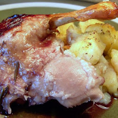 Roast Duck Legs With Red Wine Sauce