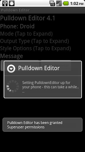 Pulldown Editor