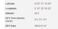 Geographical location information (geo tag) embedded within the image - gersbo.dk