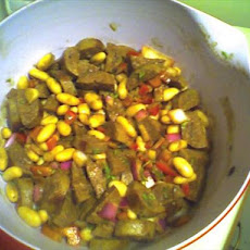 Italian White Beans & Sausage Salad