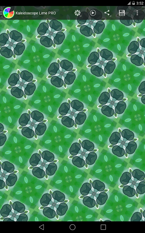   Kaleidoscope Lime PRO- screenshot  
