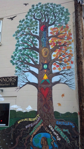 Mural of a Tree