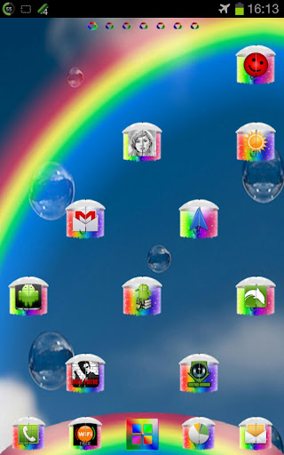 rainbow_ok主題圍棋LauncherEx