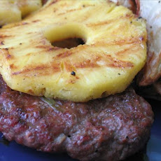 Hawaiian Hamburgers With Grilled Pineapple