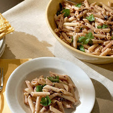 Whole Wheat Pasta with Olives and Lemon