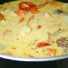 Hot Coconut Vegetable Curry