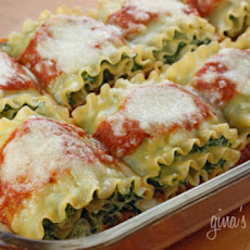 Spinach Lasagna Rolls