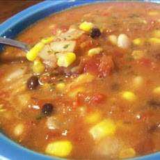 Quick Vegetarian Taco Soup