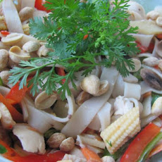 Asian Chicken, Noodle, and Vegetable Salad