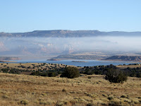 Smokey Clouds over Abiquiu Lake