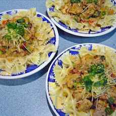 Chili Pesto Chicken Pasta