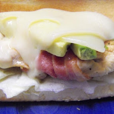 Bacon Wrapped Grilled Chicken Sandwich