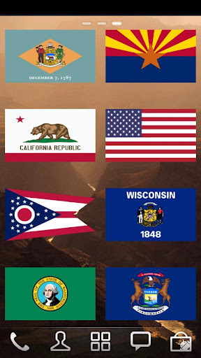 【免費書籍App】USA Flags Widget-APP點子