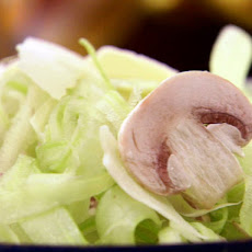Celery, Mushroom and Parmesan Salad