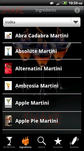 免費下載生活APP|SHAKE - Martini Recipes app開箱文|APP開箱王