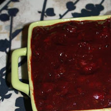 Orange Balsamic Cranberry Sauce