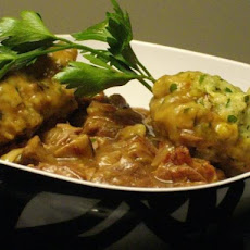 Beef Hot Pot With Herb Dumplings