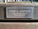 Terry D.Johnson Memorial Bench