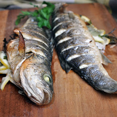 Whole Roasted Branzino