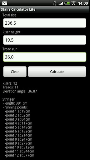 Stair Calculator Lite