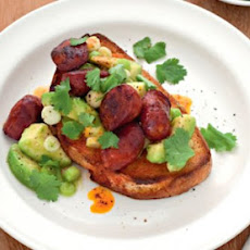 Avocado And Chorizo Toast Recipe
